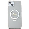 Etui GUESS Ring Stand MagSafe do Apple iPhone 14 Plus/15 Plus Przezroczysty Model telefonu iPhone 14 Plus