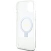 Etui GUESS Ring Stand MagSafe do Apple iPhone 14 Plus/15 Plus Przezroczysty Dominujący kolor Przezroczysty