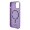 Etui GUESS Saffiano MagSafe do Apple iPhone 14 Plus/15 Plus Fioletowy Dominujący kolor Fioletowy