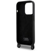 Etui KARL LAGERFELD Crossbody Silicone do Apple iPhone 15 Pro Max Czarny Typ Etui nakładka