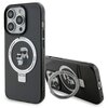 Etui KARL LAGERFELD Ring Stand do Apple iPhone 15 Pro Czarny