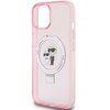 Etui KARL LAGERFELD Ring Stand do Apple iPhone 14 Plus/15 Plus Różowy Kompatybilność Apple iPhone 15 Plus