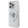 Etui KARL LAGERFELD Ring Stand do Apple iPhone 15 Pro Seria telefonu iPhone