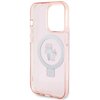 Etui KARL LAGERFELD Ring Stand do Apple iPhone 15 Pro Różowy Typ Etui nakładka