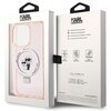 Etui KARL LAGERFELD Ring Stand do Apple iPhone 15 Pro Różowy Marka telefonu Apple