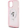 Etui KARL LAGERFELD Ring Stand Karl&Choupettte MagSafe do Apple iPhone 13/14/15 Różowy Kompatybilność Apple iPhone 13