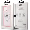 Etui KARL LAGERFELD Ring Stand Karl&Choupettte MagSafe do Apple iPhone 13/14/15 Różowy Marka telefonu Apple