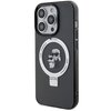 Etui KARL LAGERFELD Ring Stand Karl&Choupettte MagSafe do Apple iPhone 15 Pro Max Czarny Seria telefonu iPhone