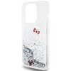 Etui HELLO KITTY Liquid Glitter Charms do Apple iPhone 14 Pro Srebrny Typ Etui nakładka