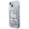 Etui HELLO KITTY Liquid Glitter Charms do Apple iPhone 14 Srebrny Seria telefonu iPhone