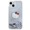 Etui HELLO KITTY Liquid Glitter Charms do Apple iPhone 14 Srebrny Model telefonu iPhone 14