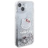 Etui HELLO KITTY Liquid Glitter Charms do Apple iPhone 14 Srebrny Kompatybilność Apple iPhone 14