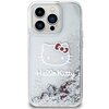 Etui HELLO KITTY Liquid Glitter Charms do Apple iPhone 15 Pro Srebrny Model telefonu iPhone 15 Pro