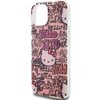 Etui HELLO KITTY IML Tags Graffiti do Apple iPhone 15 Różowy Typ Etui nakładka