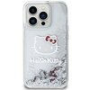 Etui HELLO KITTY Liquid Glitter Charms do Apple iPhone 13 Pro Max Srebrny Model telefonu iPhone 13 Pro Max