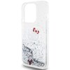 Etui HELLO KITTY Liquid Glitter Charms do Apple iPhone 13 Pro Max Srebrny Typ Etui nakładka