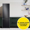 Lodówka SAMSUNG RB38C605CB1 AI No Frost 203cm Grafitowa stal Liczba drzwi 2