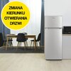 Lodówka CANDY CDG1S514ES 142.8cm Srebrna Roczne zużycie prądu 176 kWh = 202.4 zł