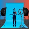 Zestaw studyjny PULUZ PU5070EU Softbox LED 50 x 70 cm + statyw, żarówka LED, torba Kolor Czarny