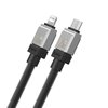 Kabel USB Typ-C - Lightning BASEUS CoolPlay 20W 1 m Czarny Rodzaj Kabel