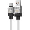 Kabel USB - USB-C BASEUS CoolPlay 100W 1 m Biały Gwarancja 12 miesięcy