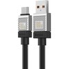 Kabel USB - USB Typ-C BASEUS CoolPlay 100W 2 m Czarny Gwarancja 12 miesięcy