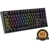 Klawiatura GENESIS Thor 404 TKL Gateron RGB Układ klawiszy US