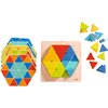 Klocki drewniane HABA Magiczne trójkąty 301703 Liczba elementów [szt] 36