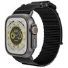 Pasek TECH-PROTECT Scout do Apple Watch 4/5/6/7/8/9/SE/Ultra 1/2 (42/44/45/49mm) Czarny Materiał Nylon