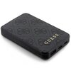 Powerbank GUESS 4G Leather Metal Logo 5000 mAh 15W Czarny Typ ładowania Fast Charge