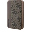 Powerbank GUESS 4G Leather Metal Logo 5000 mAh 15W Brązowy Pojemność nominalna [mAh] 5000