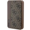 Powerbank indukcyjny GUESS 4G Leather Metal Logo 5000 mAh 15W Brązowy Pojemność nominalna [mAh] 5000