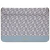 Etui na notebooka GUESS GCube Stripes Computer Sleeve 16 cali Niebieski