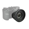 Osłona przeciwsłoneczna JJC LH-DC100 do Canon Powershot + Adapter FA-DC67B Rodzaj montażu Nakręcana