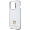 Etui GUESS Strass Metal Logo do Apple iPhone 15 Pro Max Srebrny Typ Etui nakładka