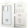 Etui GUESS Strass Metal Logo do Apple iPhone 15 Pro Max Srebrny Marka telefonu Apple