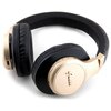 Słuchawki nauszne GUESS 4G Script Czarno-beżowy Transmisja bezprzewodowa Bluetooth