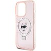 Etui KARL LAGERFELD Ring Stand do Apple iPhone 15 Pro Różowy Typ Etui nakładka