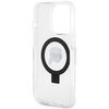 Etui KARL LAGERFELD Ring Stand Karl Head MagSafe do Apple iPhone 15 Pro Max Biały Gwarancja 12 miesięcy