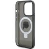 Etui KARL LAGERFELD Ring Stand Karl Head MagSafe do Apple iPhone 15 Pro Max Czarny Gwarancja 12 miesięcy