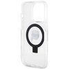 Etui KARL LAGERFELD Ring Stand do Apple iPhone 15 Pro Biały Gwarancja 12 miesięcy