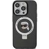 Etui KARL LAGERFELD Ring Stand do Apple iPhone 15 Pro Czarny Model telefonu iPhone 15 Pro