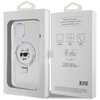 Etui KARL LAGERFELD Ring Stand Choupette Head Magsafe do Apple iPhone 13/14/15 Biały Marka telefonu Apple