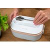 Lunch box GÖTZE & JENSEN KA130 z funkcją podgrzewania potraw Ilość poziomów 1