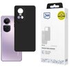Etui 3MK Matt Case do Oppo Reno 10 Pro Czarny Seria telefonu Reno