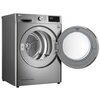 Suszarka LG RC90V9PV2N Z pompą ciepła A+++ 9kg Steam Srebrna Funkcje dodatkowe AutoClean