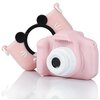 Aparat dla dzieci EXTRALINK Kids Camera H31 Single Różowy, 1080P 30FPS, Wyświetlacz 2.0 Rozdzielczość efektywna [Mpx] 8