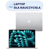 Laptop APPLE MacBook Air 2023 15.3" Retina M2 8GB RAM 512GB SSD macOS Srebrny