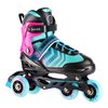 Łyżworolki NILS EXTREME NH18192A 4w1 (rozmiar 39-43) Czarno-fioletowy Regulacja rozmiaru Tak
