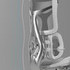 Fotel DIABLO CHAIRS Brave V-Kinetic Szary Poduszka lędźwiowa Nie